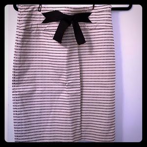 The Limited pencil skirt with bow.